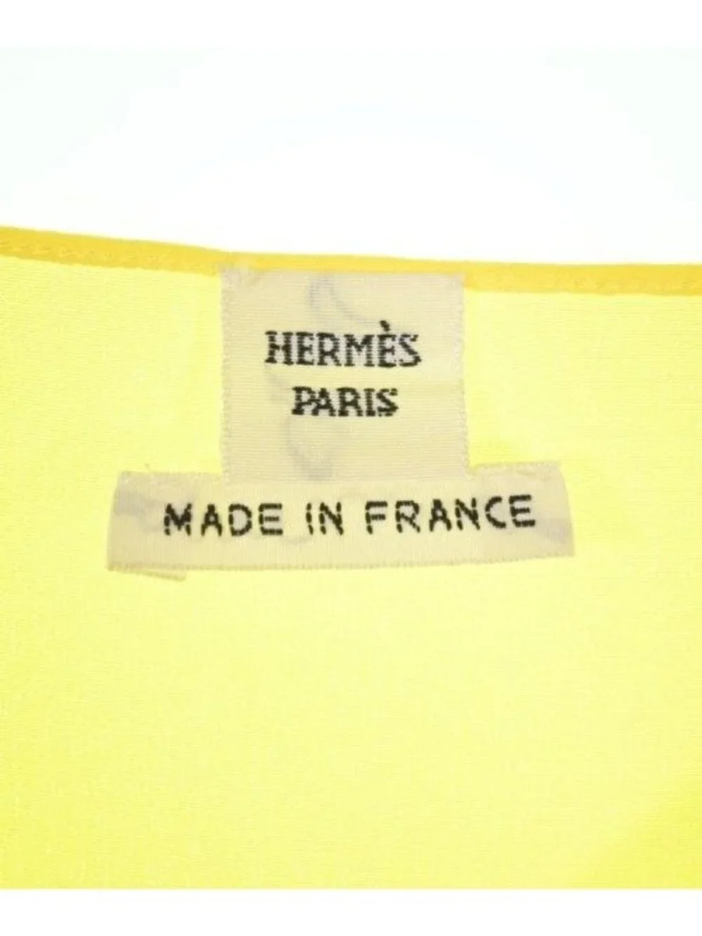 Hermes Blouses Yellow